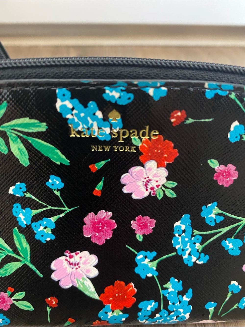 kate spade Floral Hummingbird Cosmetic Bag Duo Tropical Chic - Picture 5 of 16